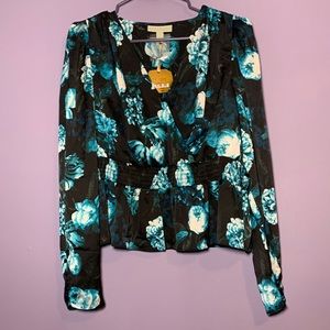 Ryegrass Blue Flower Blouse